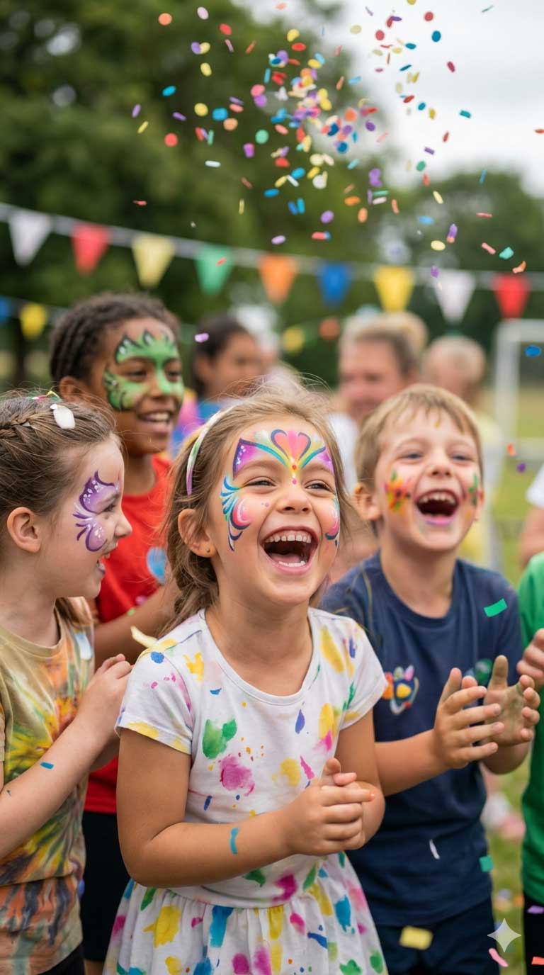 Organised group event with trophies and photography